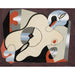 Riproduzione del dipinto Composition Astratta (Donna Sdraiata) - Georges Valmier