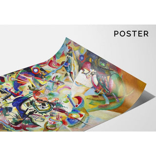 Composition VII - Wassily Kandinsky | Reproduction Tableau Décoration murale affiche copie