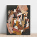 Riproduzione del dipinto Composition au papier journal - Georges Valmier