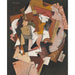 Riproduzione del dipinto Composition au papier journal - Georges Valmier