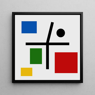 Composition avec croix brisée - Myriam Thyes