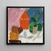 Composition con pianta in vaso - Edvard Weie — quadro incorniciato alla parete