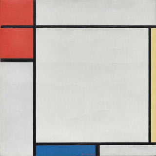 Composition avec rouge, jaune et bleu - Piet Mondrian