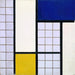 Riproduzione del dipinto Composition in mezzi toni - Theo van Doesburg