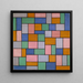 Riproduzione del dipinto Composition en dissonances - Theo van Doesburg