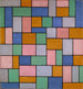 Riproduzione del dipinto Composition en dissonances - Theo van Doesburg