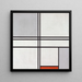 Riproduzione del dipinto Composition n° 1 Gris-Rouge - Piet Mondrian