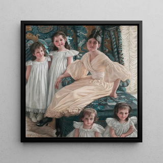 Comtesse d'Yanville et ses quatre enfants - James Tissot
