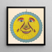Conception di lanterna sorridente - Anonimo — quadro incorniciato alla parete