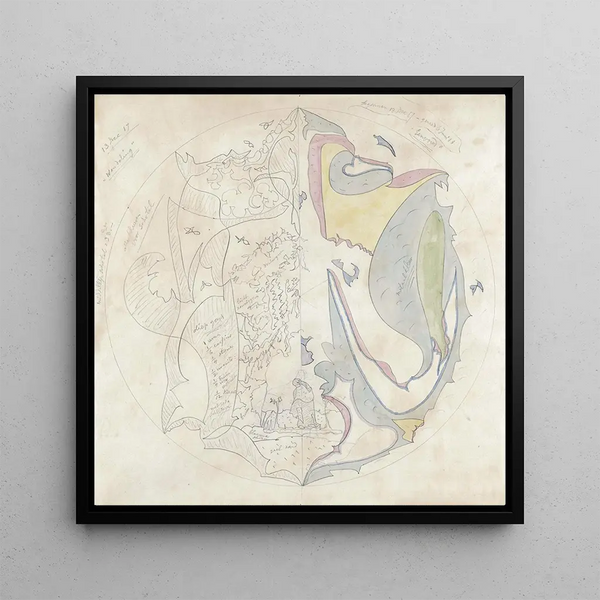Conception pour décoration en céramique de plat "Promenade et Simplicité" - Theo Colenbrander