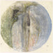 Conception per la decorazione in ceramica su un piatto con un paesaggio - Theo Colenbrander — ambientato in un interno