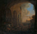 Conduttori con bestiame sotto un arco del Colosseo a Roma - Jan Asselijn — vista dell’opera