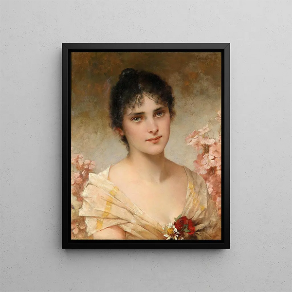 Conrad Kiesel - Girl with flowers.webp