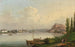 Vista di Coblenza con la fortezza Ehrenbreitstein - Conrad Zick — vista dell’opera