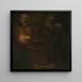 Paesano e contadina - Constant Permeke — quadro incorniciato alla parete