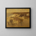 Paesaggio bretone - Constant Permeke — quadro incorniciato alla parete