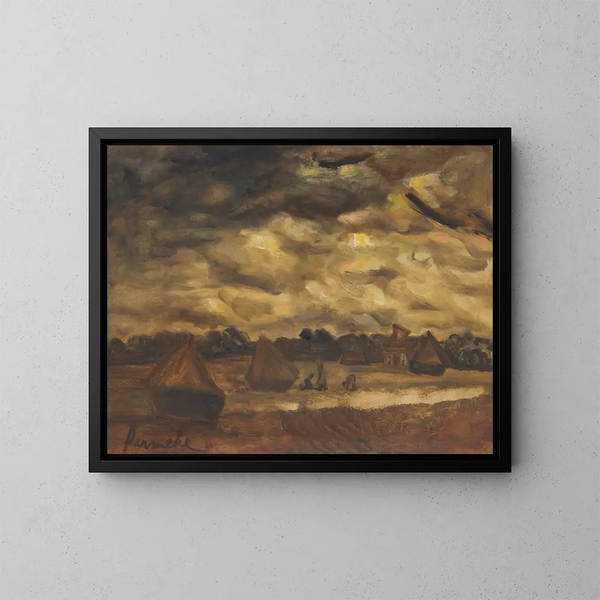 Gli acari - Constant Permeke — quadro incorniciato alla parete
