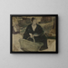 La femme du pêcheur - Constant Permeke — quadro incorniciato alla parete