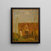 Maison - Constant Permeke — quadro incorniciato alla parete