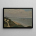 Paesaggio marino - Constant Permeke — quadro incorniciato alla parete