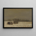 Paesaggio innevato - Constant Permeke — quadro incorniciato alla parete