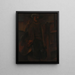Autoritratto - Constant Permeke — quadro incorniciato alla parete