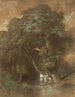 Bagnanti vicino a una quercia gigante - Constant Troyon — vista dell’opera