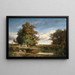 Le Marais - Constant Troyon — quadro incorniciato alla parete
