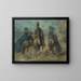 Passeggiata nel bosco - Constantin Guys — quadro incorniciato alla parete