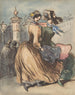 Due ragazze - Constantin Guys — vista dell’opera