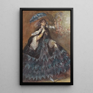 Constantin Guys - Woman with a Parasol.webp