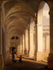 Portale del castello di Christiansborg Copenaghen - Constantin Hansen — vista dell’opera