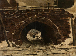 Constantin Meunier - An Old Bridge.webp