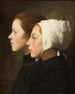 Ritratto di due ragazze - Scuola Continentale — vista dell’opera