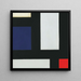 Contracomposizione IV - Theo van Doesburg — quadro incorniciato alla parete