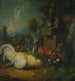 Galli e gatti - Jacob Samuel Beck — vista dell’opera
