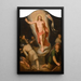 La Resurrezione di Cristo - Cornelis Cornelisz van Haarlem — quadro incorniciato alla parete