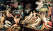 Le nozze di Pélée e Teti - Cornelis Cornelisz van Haarlem — vista dell’opera