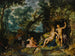 Venere e Adone che riposano in un vasto paesaggio con Cupido, cani da caccia e le loro prede - Cornelis Cornelisz van Haarlem — vista dell’opera
