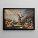 La Fortuna che distribuisce le sue larghezze - Cornelis de Baellieur — quadro incorniciato alla parete