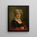 Madame Van Donick - Cornelis Groenendael — quadro incorniciato alla parete