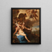 Venere che rimuove l'arco di Cupido - Cornelis Holsteyn — quadro incorniciato alla parete