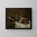 Dessert - Cornelis Mahu — quadro incorniciato alla parete