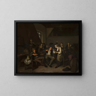 Cornelis Pietersz Bega - Merrymaking in a tavern.webp