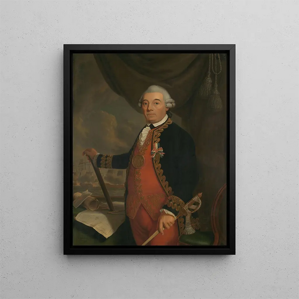 Cornelis Van Cuylenburgh II - Portrait of Johan Arnold Zoutman.webp