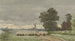 Paesaggio con gregge di pecore - Cornelis Willem Hoevenaar II — vista dell’opera