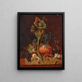 Cornelis de Cocq - Still Life With A Coloquinte A Lemon And A FaonDeVenise Carafe.webp
