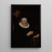 Riproduzione del dipinto Ritratto di Willem van Meerbeeck con San Guglielmo d'Aquitania - Cornelis de Vos