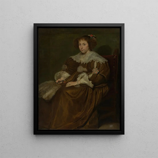 Cornelis de Vos - Portrait of a Young Woman.webp