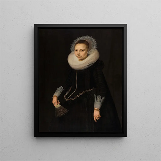 Cornelis van der Voort - Portrait of Maria Overrijn van Schoterbosch 15991638.webp